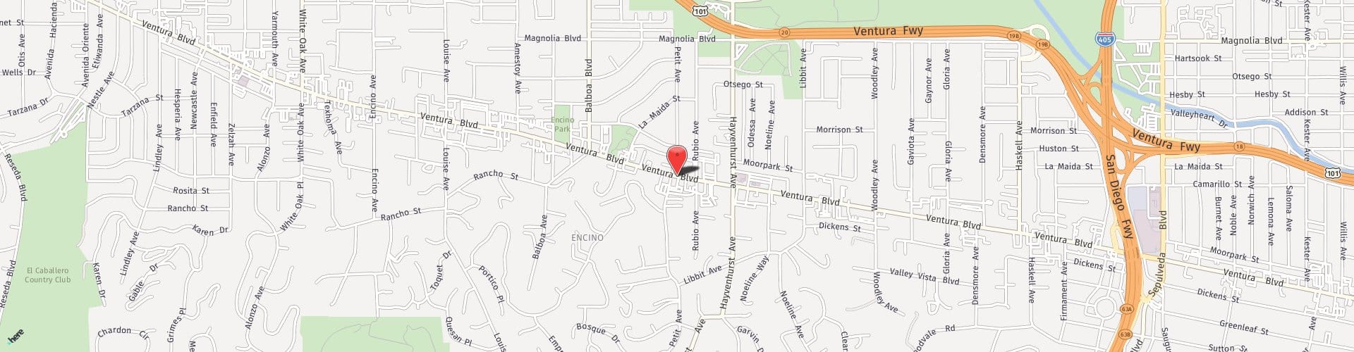 Location Map: 16633 Ventura Blvd Encino, CA 91436